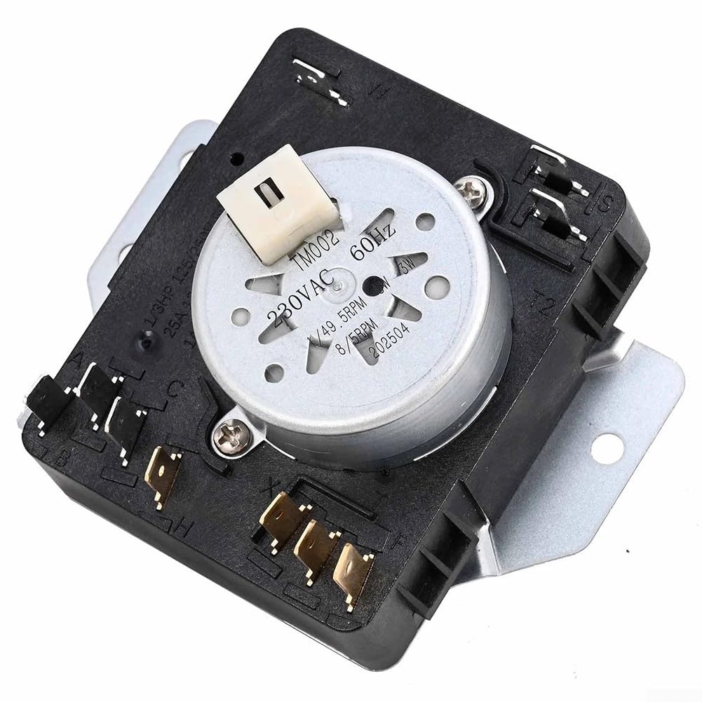 Timer asciugatrice WPW10185982 ricambio | Preciso controllo del tempo, impedisce il surriscaldamento, risparmio energetico, sostituisce vecchie parti difettose