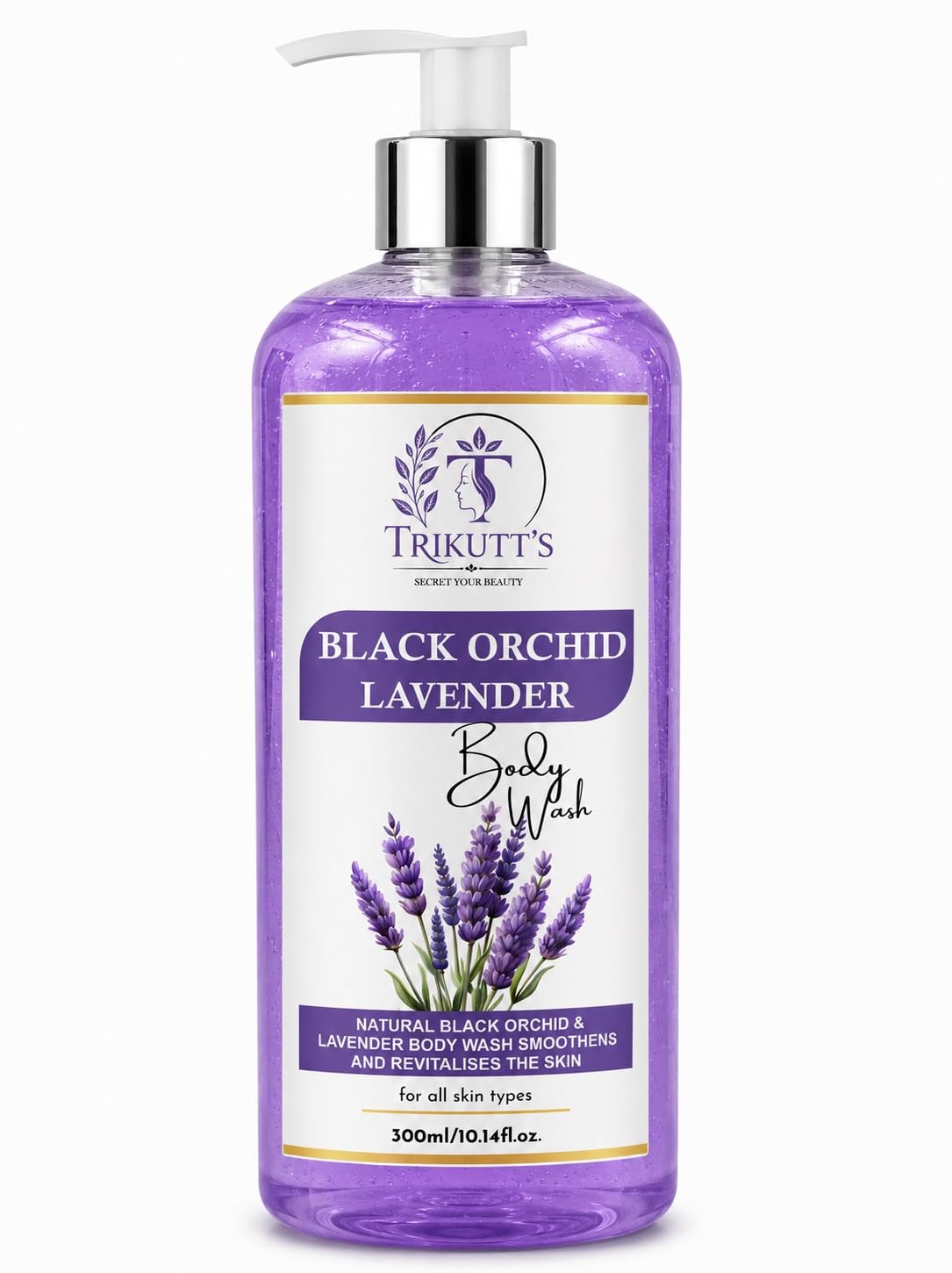 Trikutt's secret your beauty Black Orchid Lavender Body Wash 300ml.-image-49