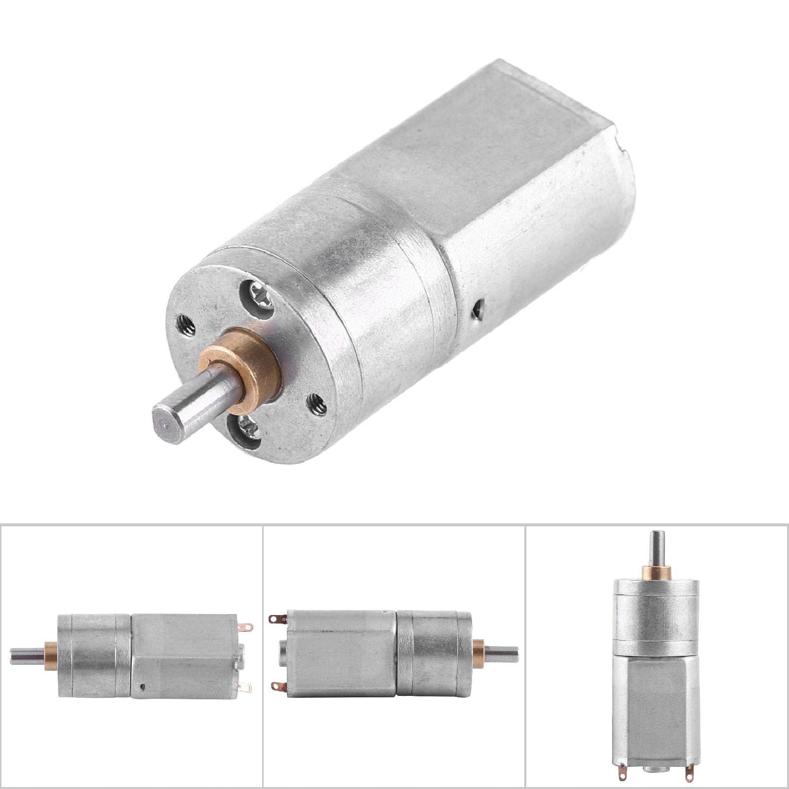 DC 12V Gear Reversible High Torque Reduction Electric Motor 15~200 RPM Średnica zewnętrzna 20 MM (12V 200RPM)