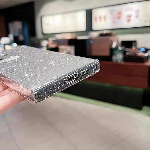 Miniatura 7 de Finyosee Funda compatible con Samsung Galaxy S23 Ultra, bonito color neón brillante, con purpurina, delgada, delgada, a prueba de golpes, funda de