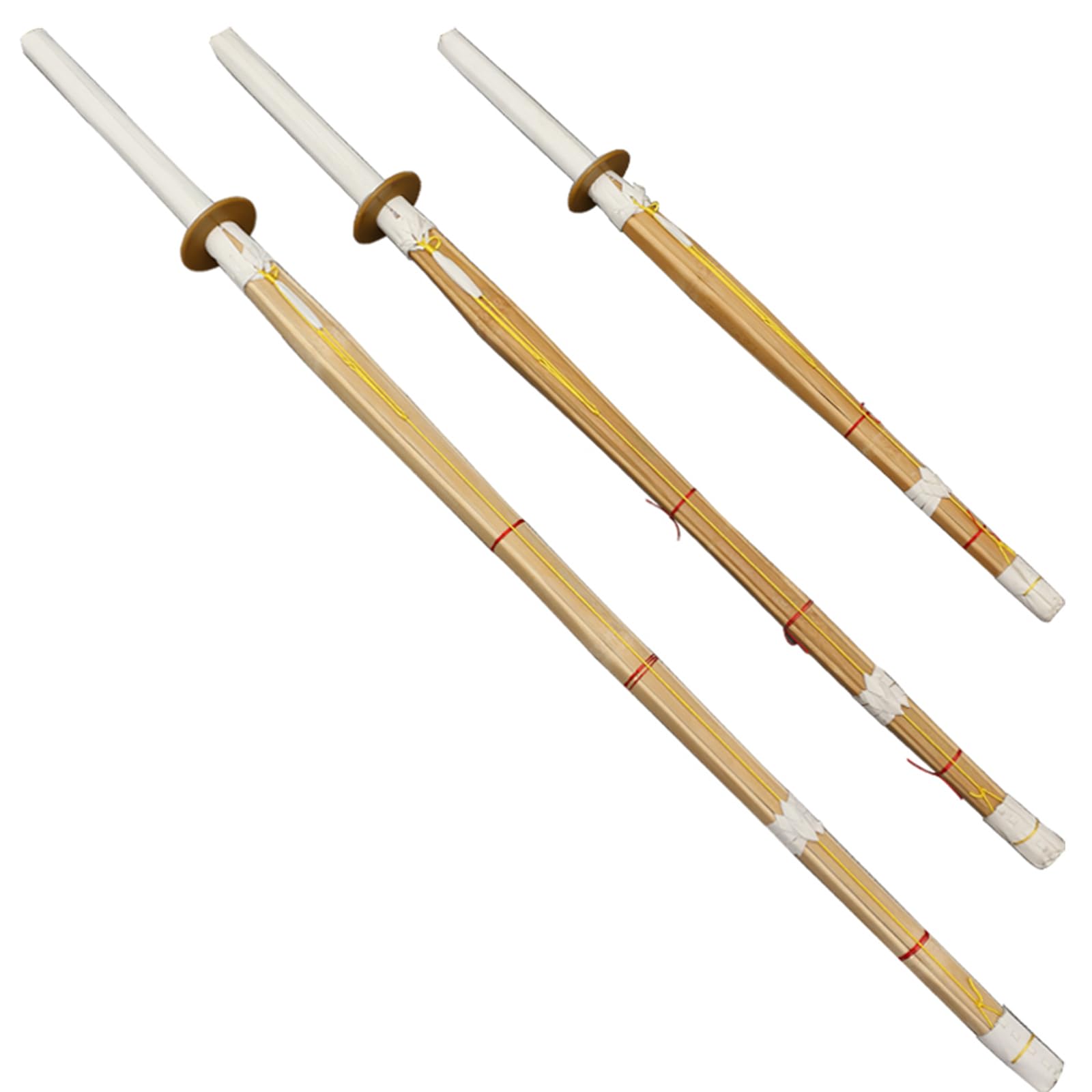 (80 cm,100 cm,120 cm) Épée de samouraï en Bambou Naturel,Épées en Bois de Pratique du Kendo,Katana Japonais en Bois Fait à la Main pour l'entraînement,Les Cadeaux,Le Cosplay - 1 pièce/2 pièces
