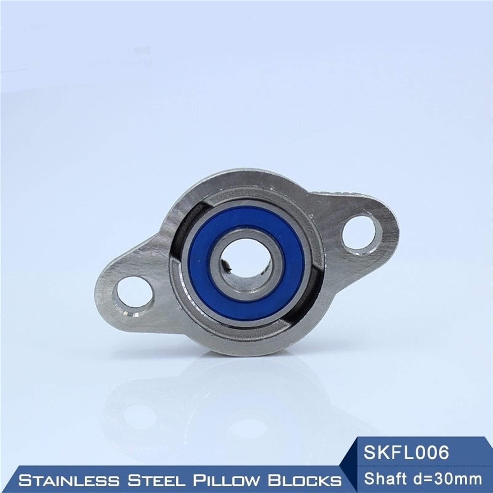 SKFL006 Cojinetes del Eje Alojamientos de cojinetes 30 mm SSKFL006 Chumacera Acero Inoxidable S KFL006 montados