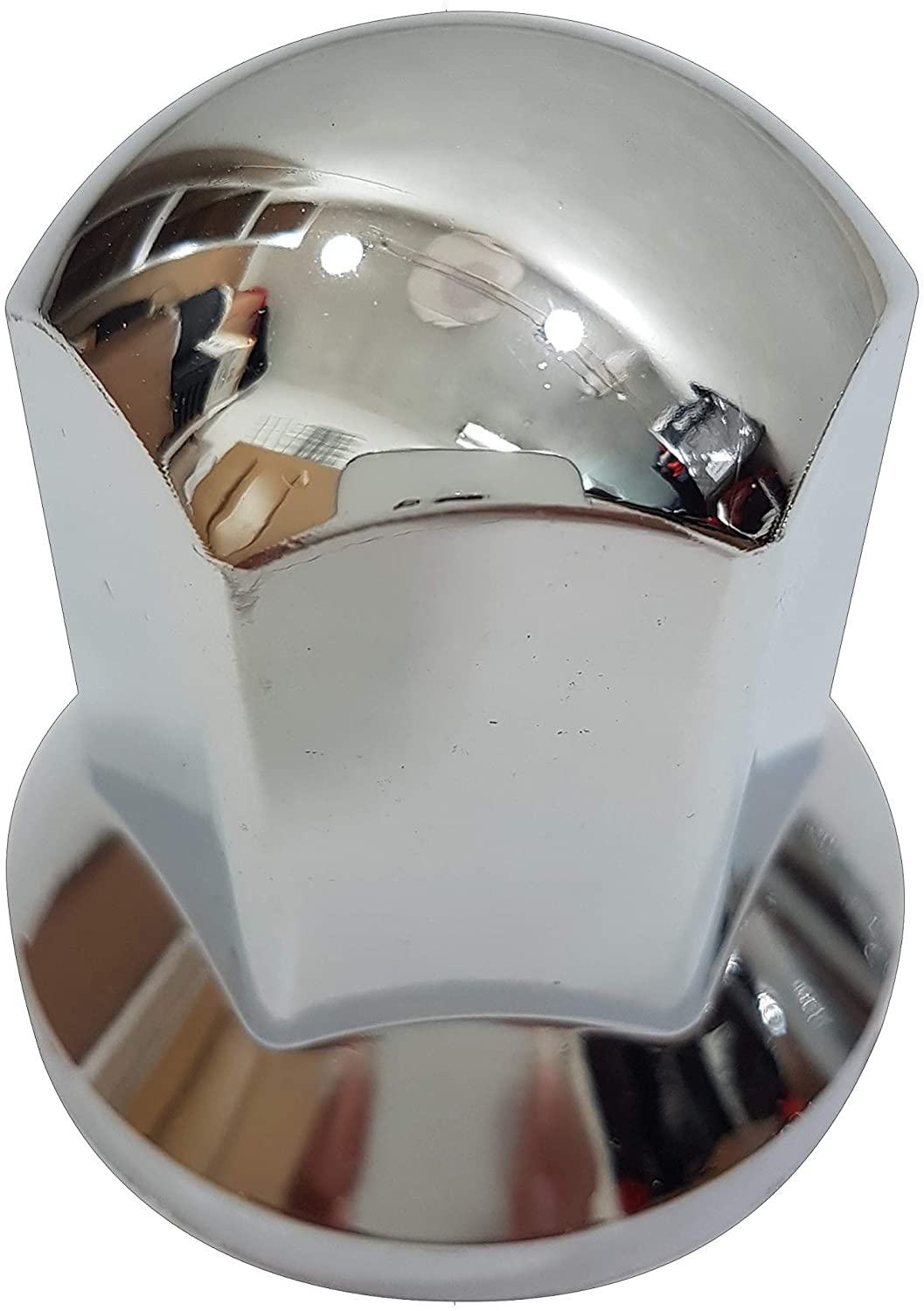 Copribulloni per ruote in plastica cromata LUX 32 mm 60 pezzi