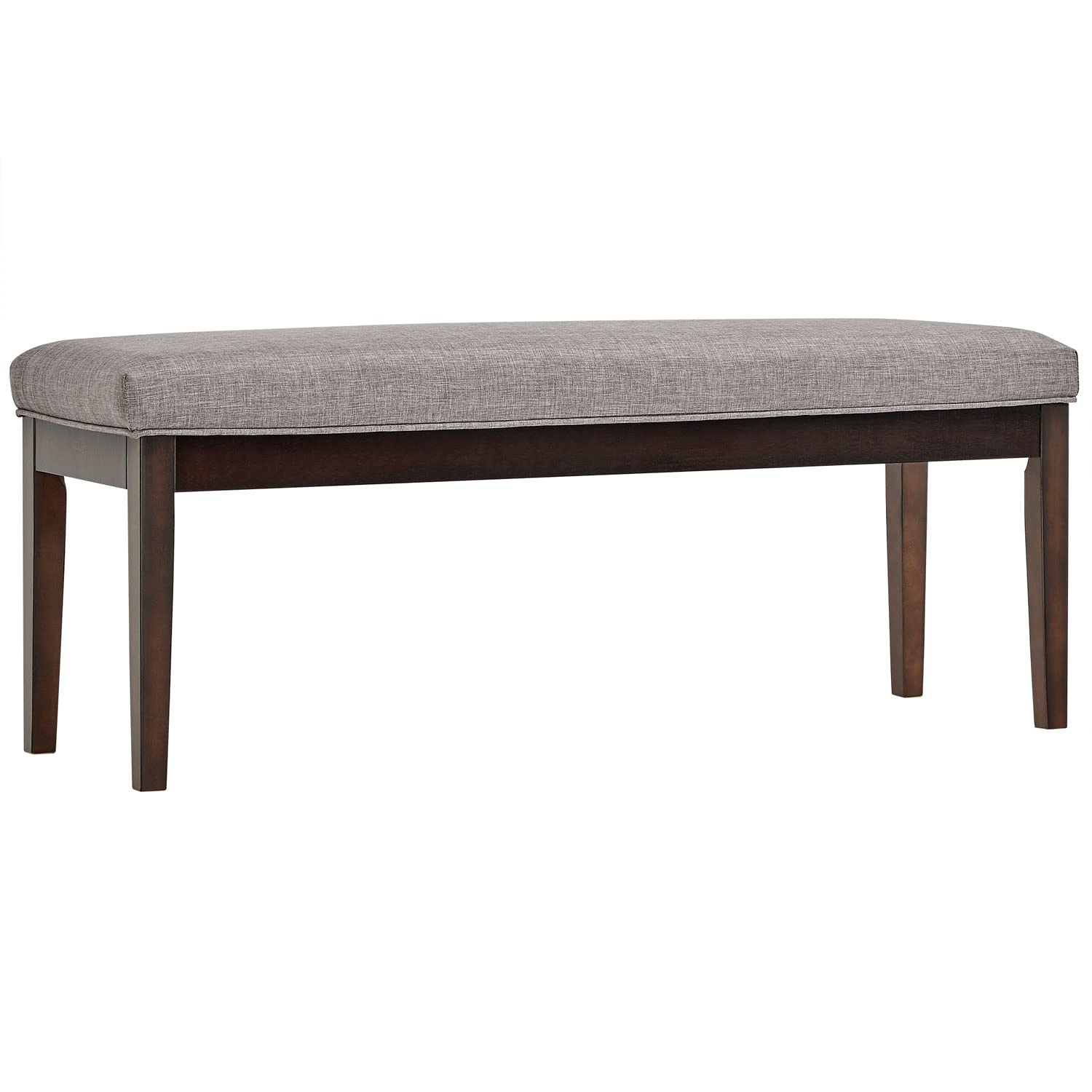 HomeHills Fitch Smoke Linen Bench