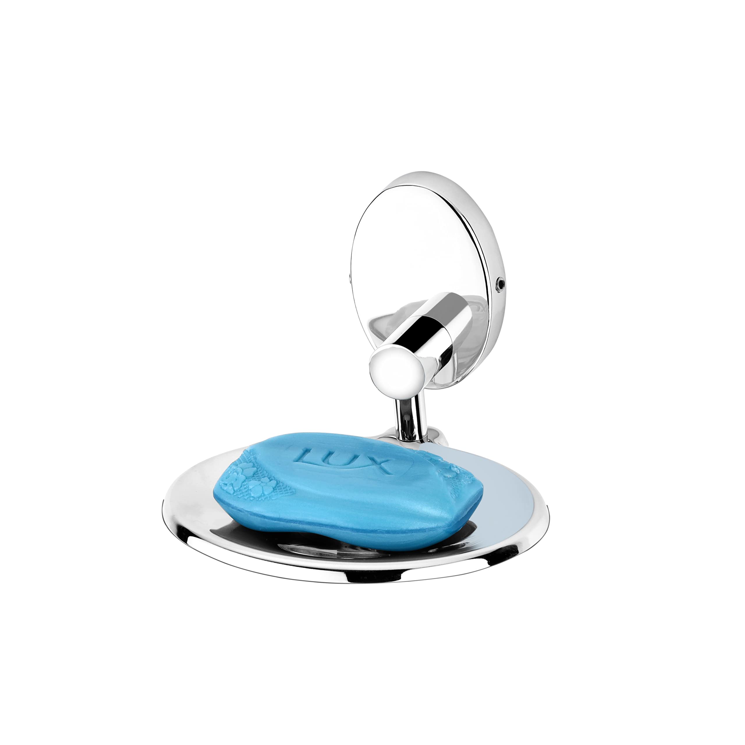 GRIVAN Oval Shape Wall Mounted Stainless Steel Single Soap Holder for Bathroom, Soap Stands for Bathroom Wall/Soap Tray for Bath Dish Bathroom Accessories and Fittings Rust & Corrosion Free (B0BGPJVC33) Amazon Price History, Amazon Price Tracker