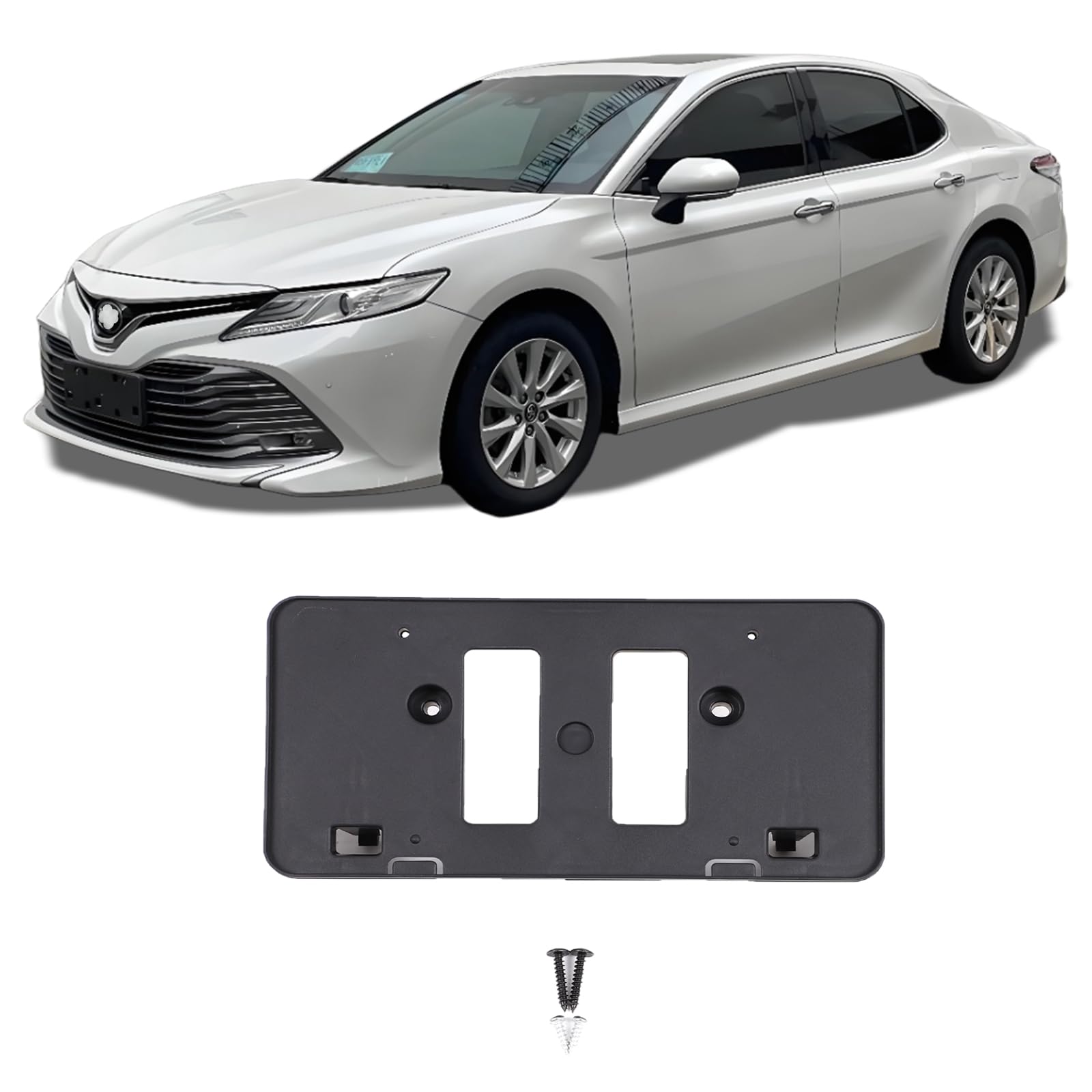 Amazon.com: Front Bumper License Plate Frame Bracket Compatible