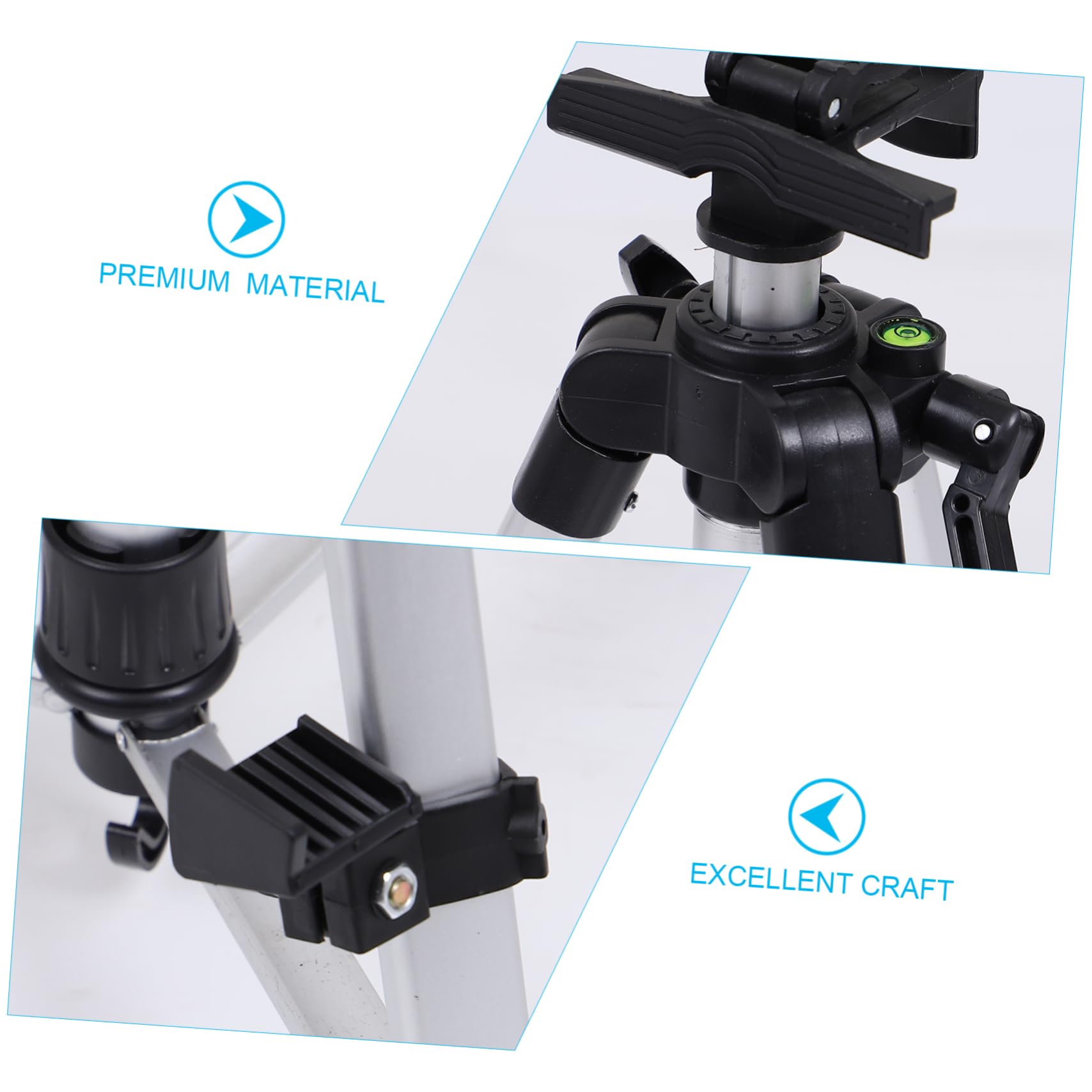 TEHAUX Foldable Easel Stand Mit Verstellbarer Höhe Stabiler Tripod Maleständer Für Drinnen Und Draußen Für Zeichnungen Malerei Und Ausstellungen