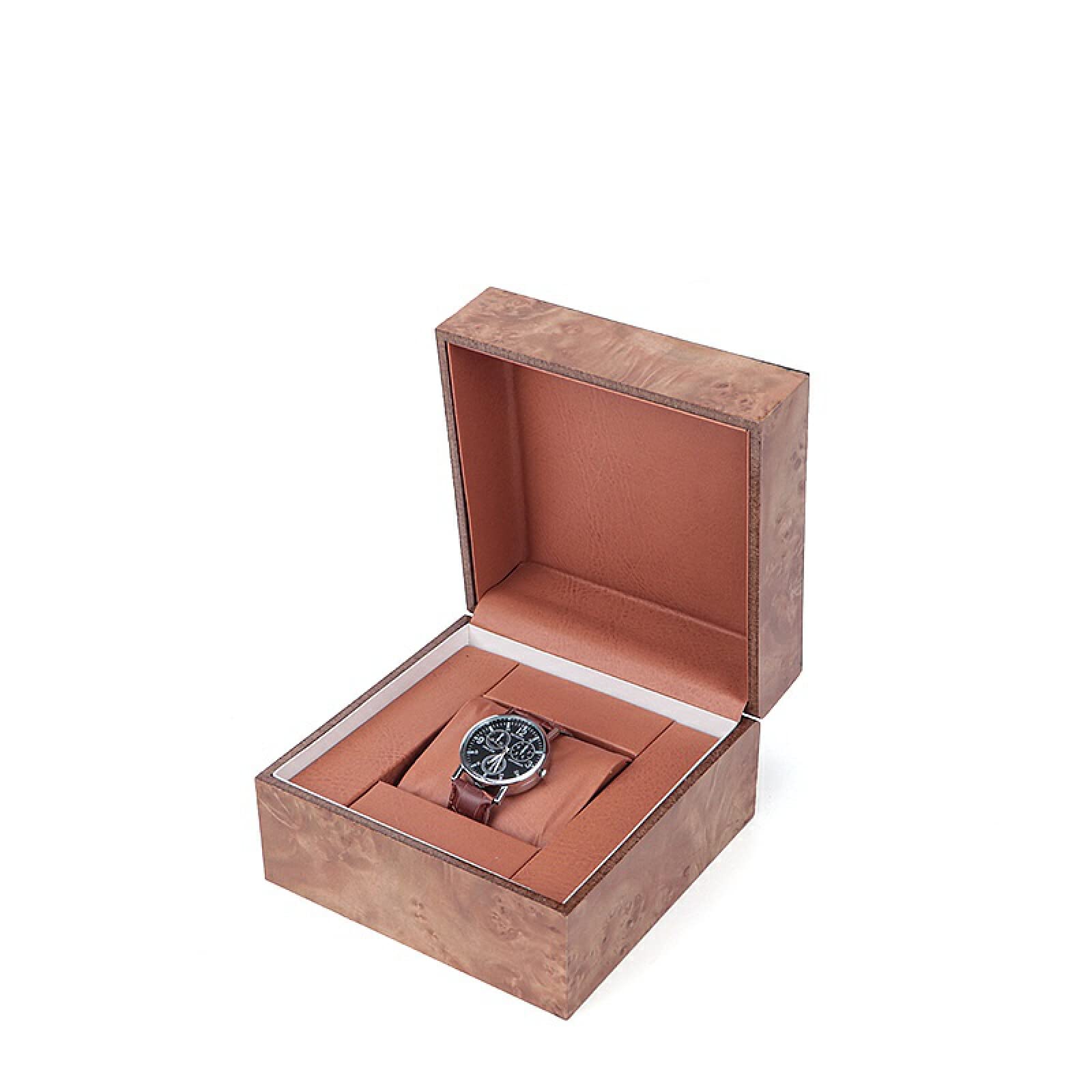 Boîte d emballage de montre en bois contre rayures et chocs