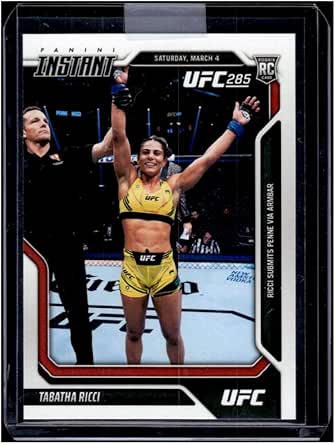Amazon.com: TABATHA RICCI RC 2023 Panini Instant /377 UFC 285 ROOKIE