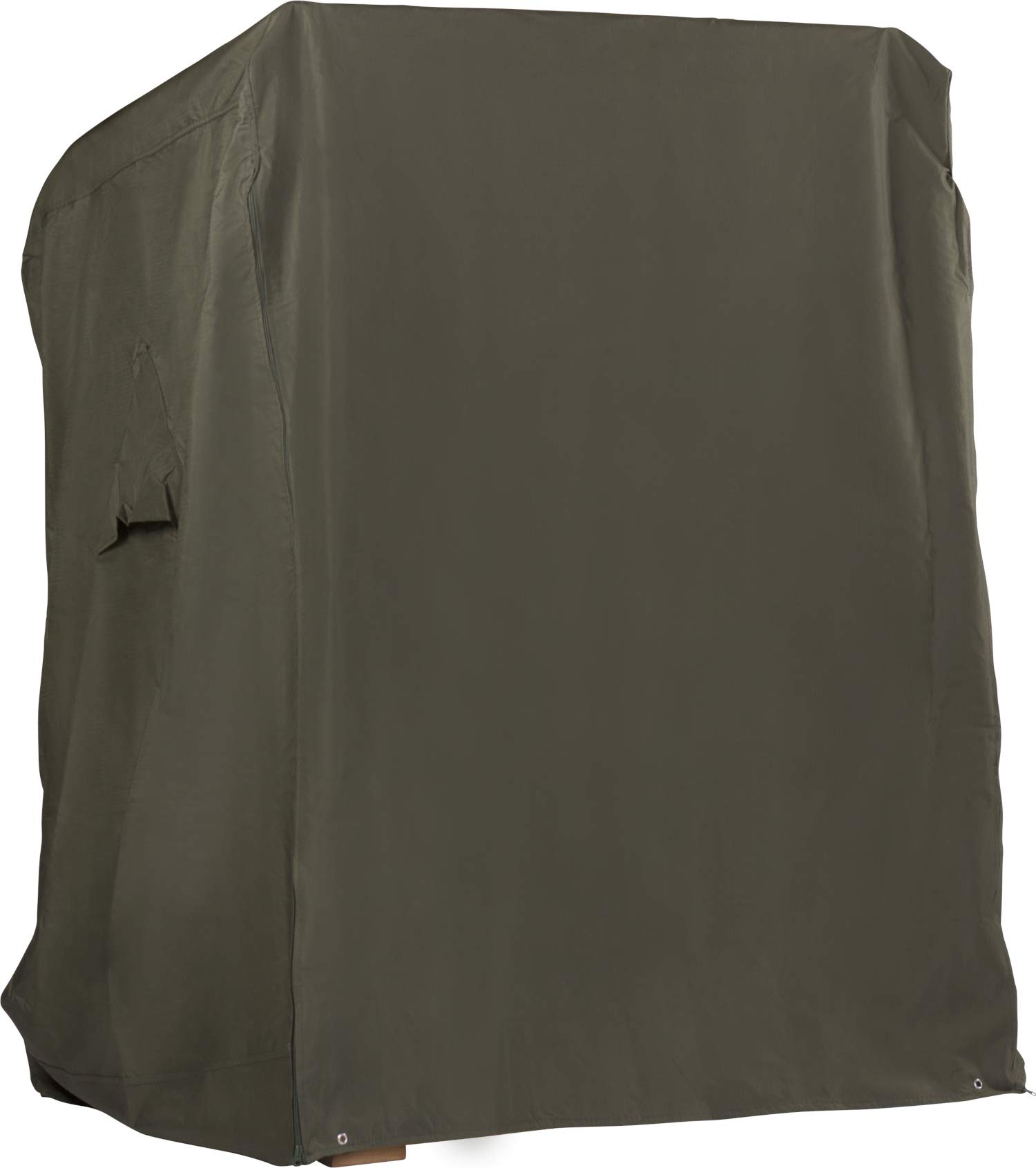 Strandkorb Schutzhülle | Größee L - 135cm | Wetterfeste Strandkorbhülle Oxford 600D in Grün| Wasserdichte Abdeckhaube mit UV-Schutz
