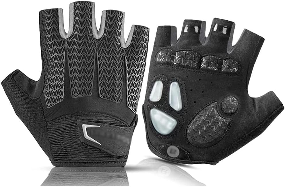 アメリカ製 チャーチル 鹿革 フィンガーレス 半指 グローブ ブラック