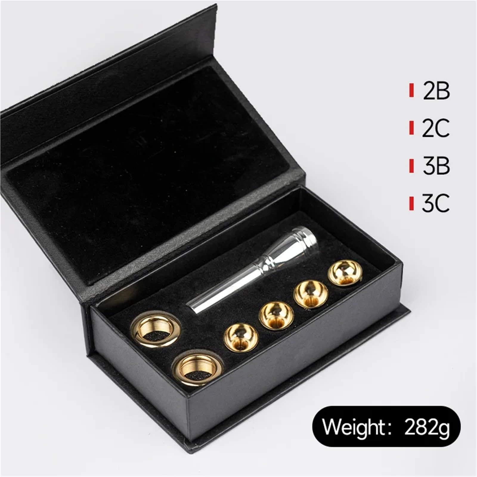 Bocchino Tromba Set bocchino tromba rimovibile for principianti, facile da usare, bocchini 7C 5C 3C(2/3B 2/3C)