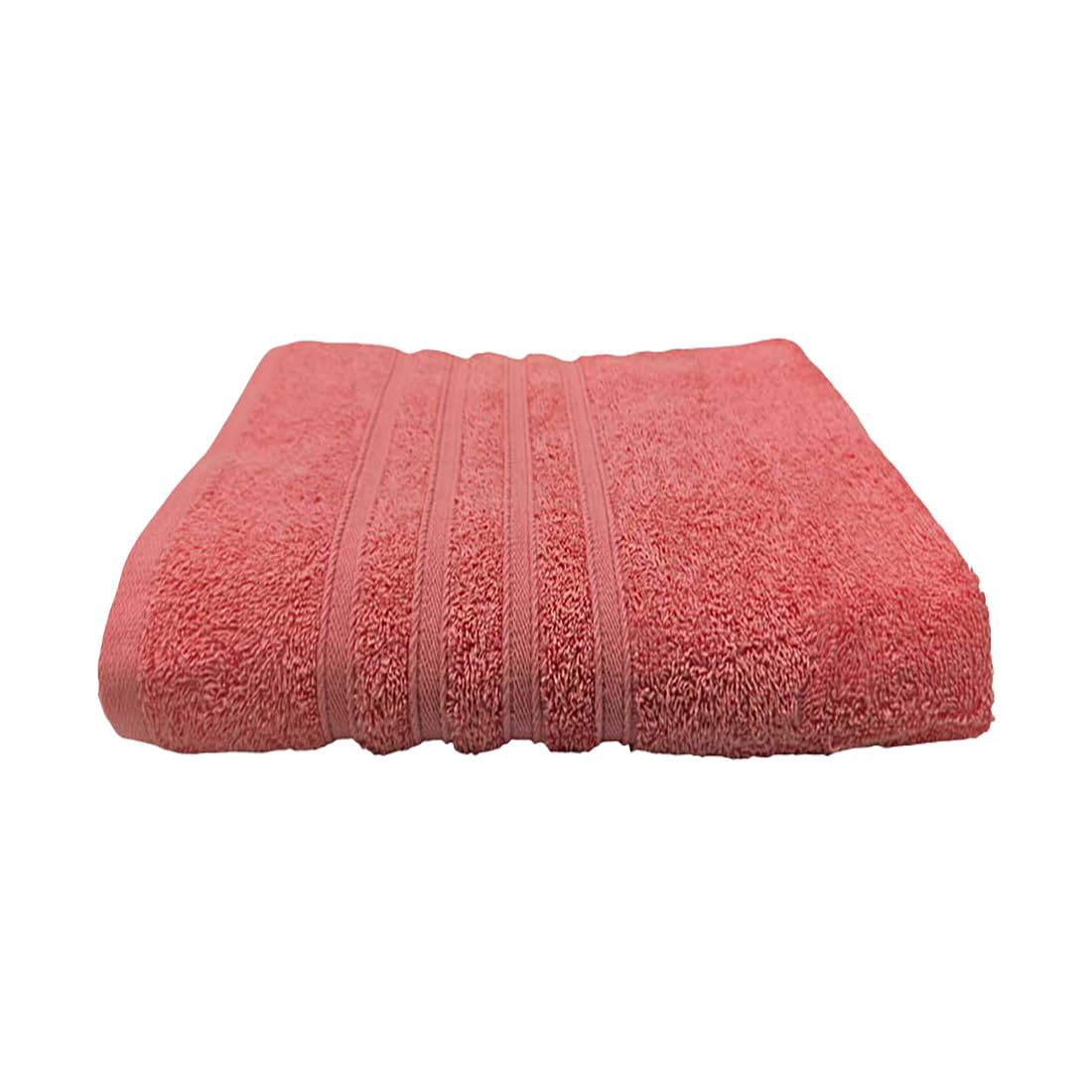 6 Unidades Toallas de Baño 100% Algodón (2u 30x50cm + 2u 50x100cm + 2u 100x150cm), Suaves y Ligeras, Toalla para Tocador, Ducha, Gimnasio, Pequeña, Mediana y Grande, (6, Salmon)