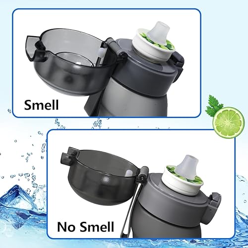 Miniatura 7 de Botella de agua con cápsulas de sabor, botella de agua con fragancia de fruta, taza de agua con aroma, taza de agua deportiva adecuada para deportes