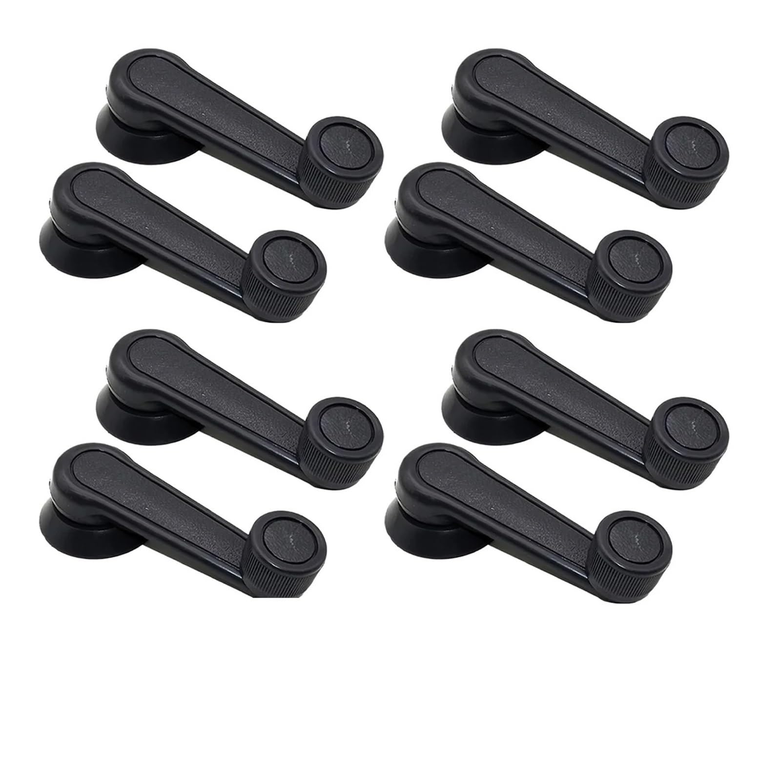 Lhdktee for Most Car Windows 1/2/4/8/10 Piece Car Window Handle Window Rocker for Handle Window Lifter Hand Crank Car Window Handle(8piece)