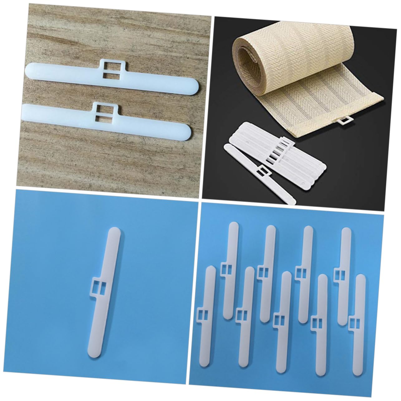 Levemolo 20pcs Blind Hangers Window Blind Hangers Top Holders Save Time Efforts