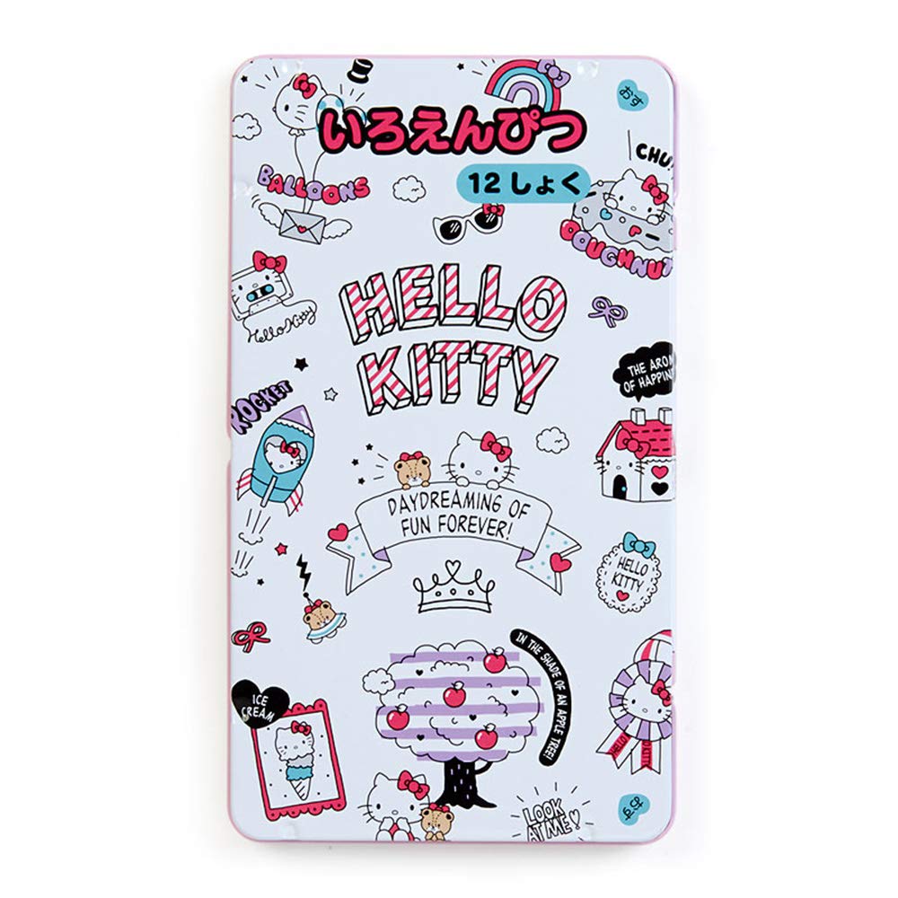 Amazon.co.jp: サンリオ(SANRIO) ハローキティ 色鉛筆12色セット