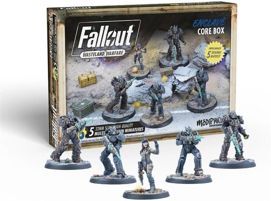 Modiphius Fallout - Wasteland Warfare - Enclave Core Box