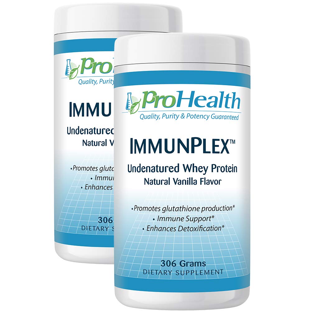 undenatured whey protein glutathione Prohealth Immunplex 2 Pack 306 Grams Optimal Electrolyte (Flavor):Unflavored limitless life nootropics bpc __concern:Fine Lines & Wrinkles