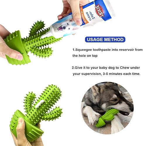 Miniatura 5 de Pamlulu Juguetes para perros indestructibles resistentes chirriantes para masticadores agresivos perros de raza grande y mediana cactus