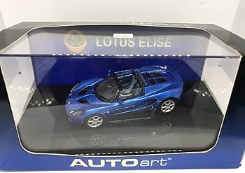 Amazon | 1/43 オートアート ロータス エリーゼ ミニカー ブルー