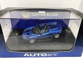 Amazon | 1/43 オートアート ロータス エリーゼ ミニカー ブルー