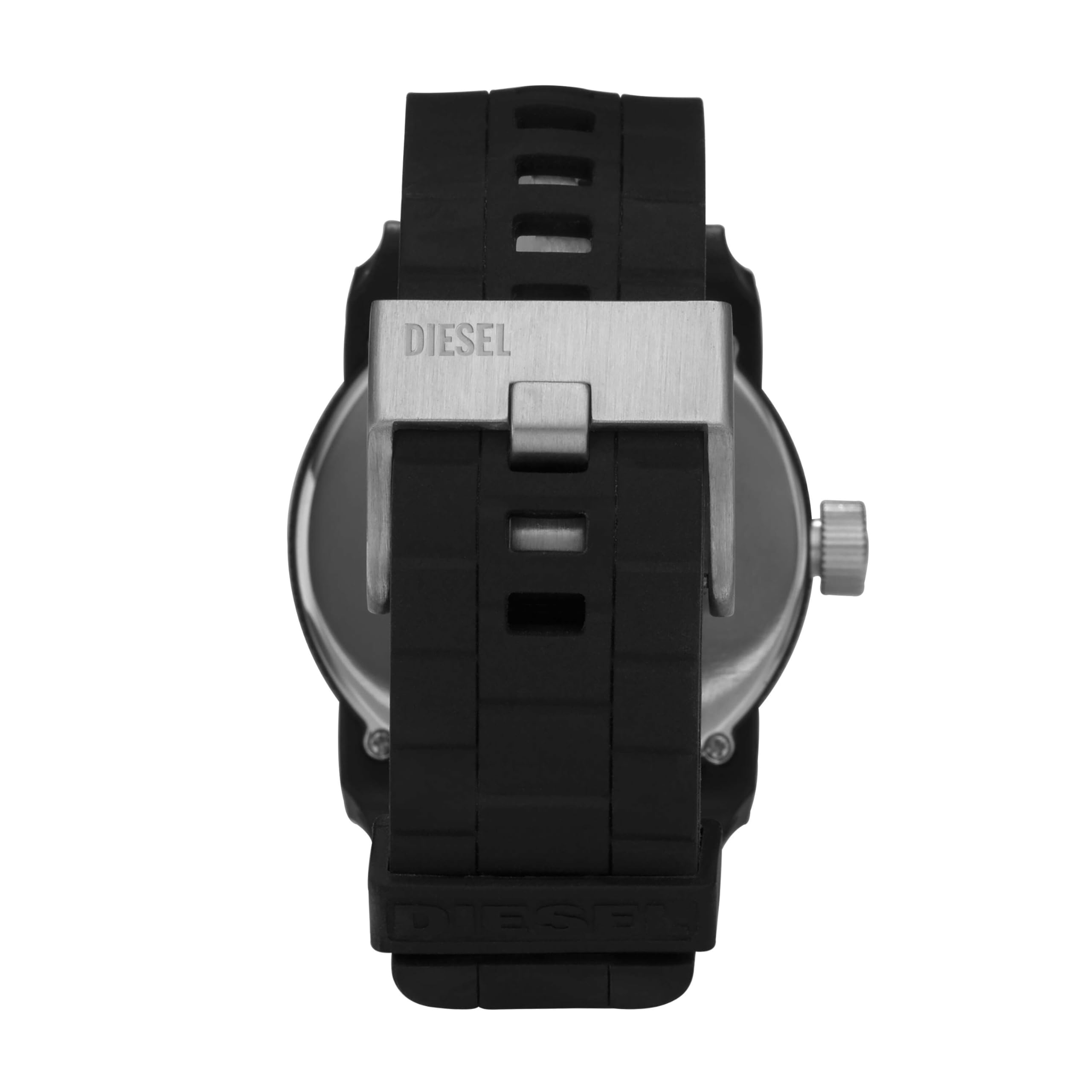 Diesel Double Down Uhr für Herren, Quarzwerk mit Silikon-, Edelstahl- oder Lederarmband