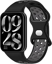 Breathable for Redmi Watch 5/Redmi Watch 4, Silicone Sport Replacement Bracelet for Xiaomi Smart Band 8 Pro/Smart Band 9 Pro