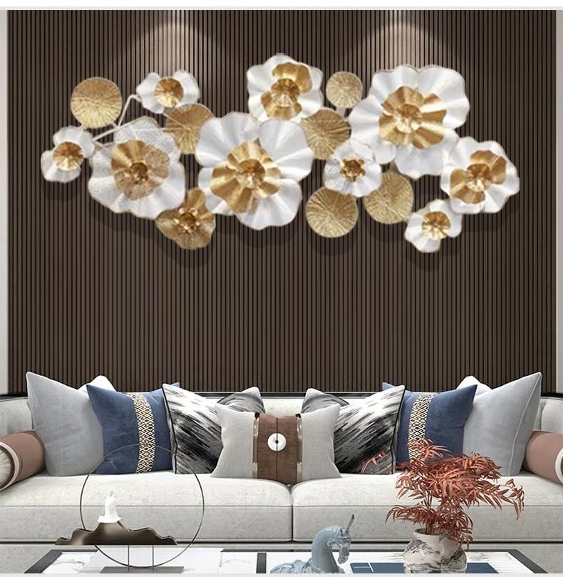 ZOVE Wall Decoration Metal Wall Decoration Creative Handmade Wall Sculpture Wall Decoration Living Room Modern Living Room Hotel Background Wall Decorations 43 X 20 INCH (B0D2HBS21P) Amazon Price History, Amazon Price Tracker