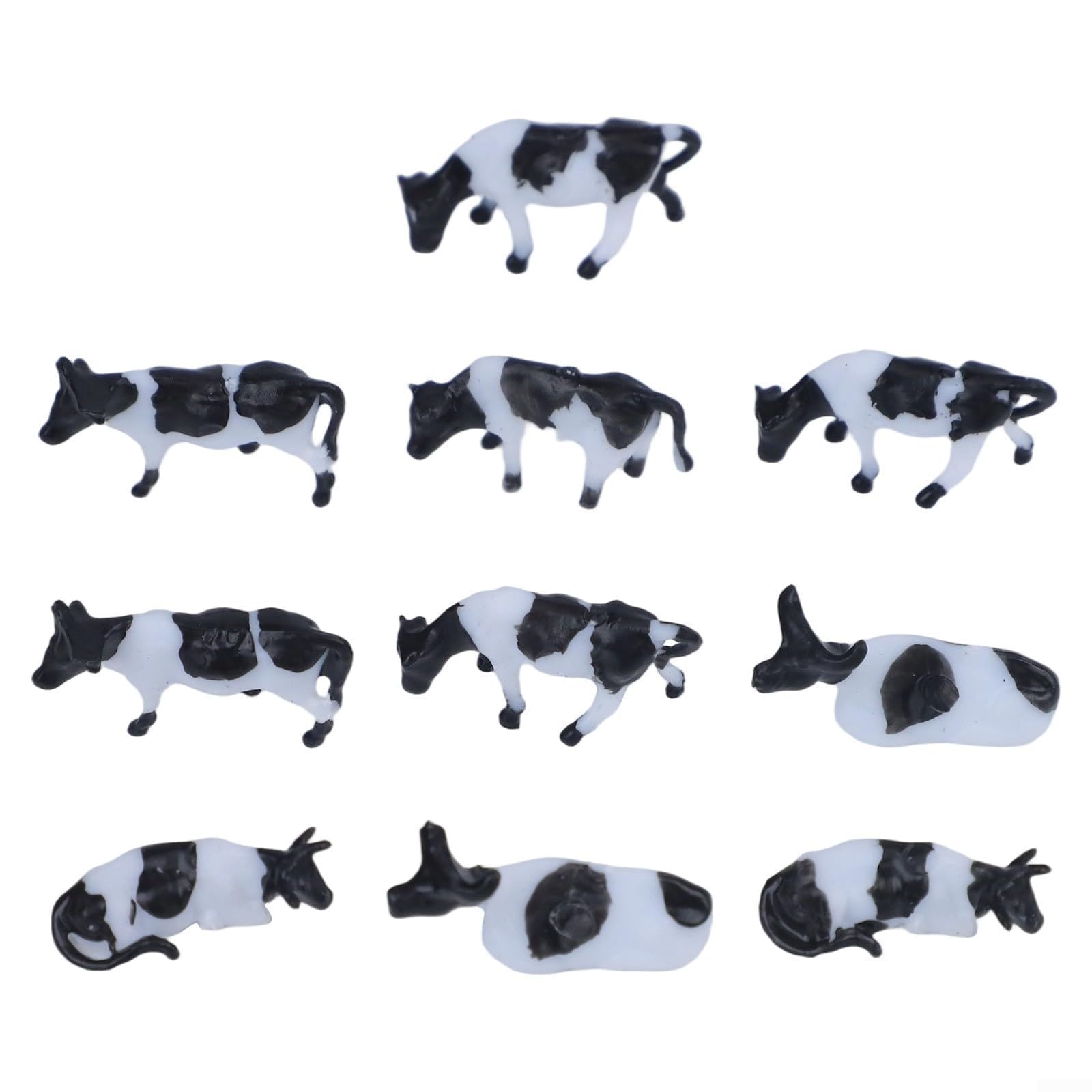 HO OO Gauge 00 Model Railway Cows 1:87 Scale for Layout Detailing Farm Themed Displays and Learning Support