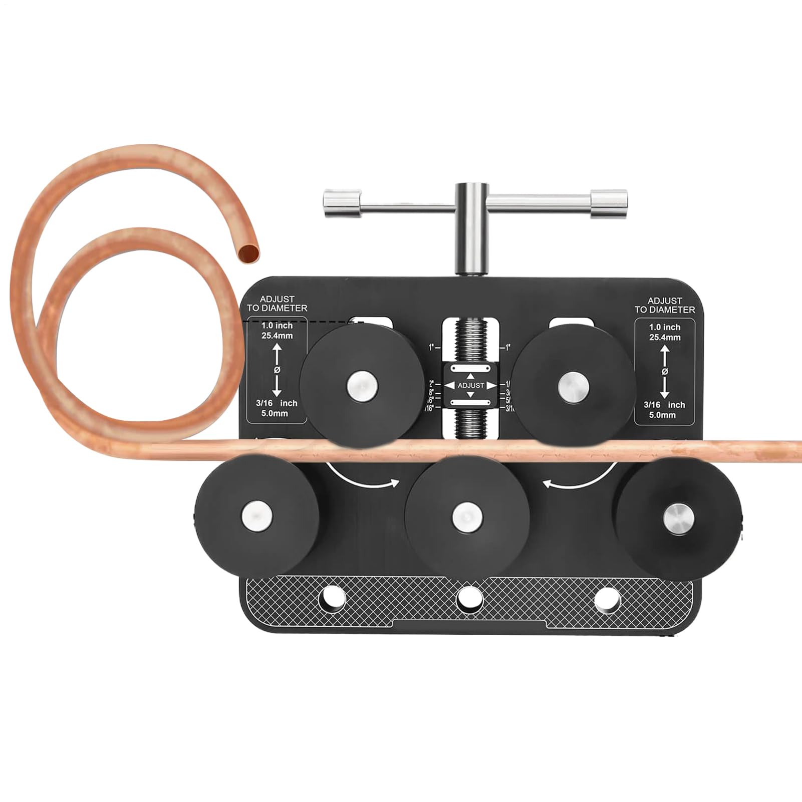 Strumento per Raddrizzare Filo Metallico Utensile Manuale per Raddrizzare | Componenti Auto Per Riparazione E Manutenzione Tubi Metallici