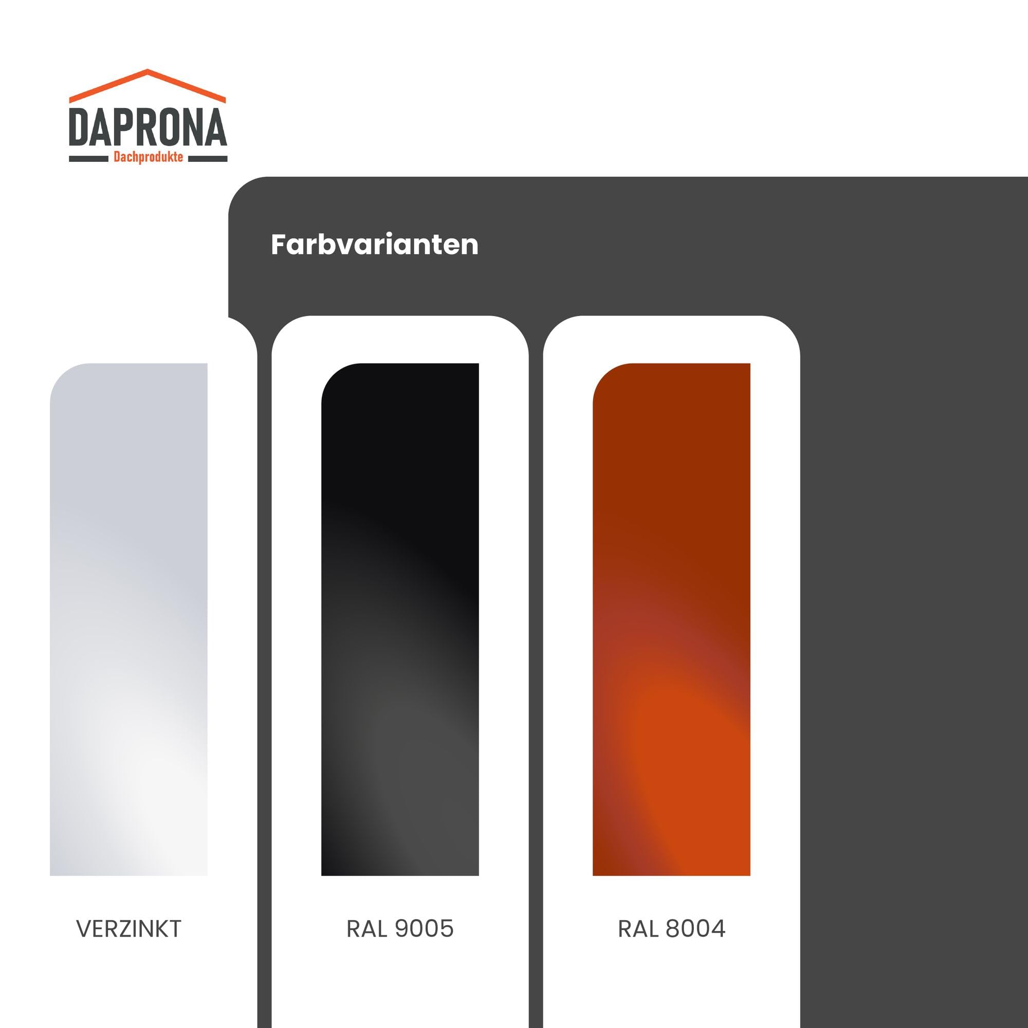 Laufrost Set für gewellte Dachziegel 60cm, Dachtritte für Schornsteinfeger Ziegelrot, inkl. Montagematerial für sichere Dachbegehung