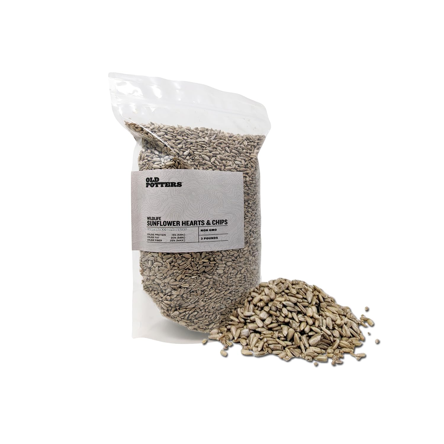Wildlife Sunflower Hearts & Chips, 3 lbs