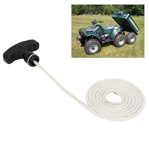 TOPINCN Mango de arranque con cuerda de 6.3 x 9.45 x 0.39 pulgadas, mango de cuerda de arranque ATV para Ranger Sportsman Scrambler