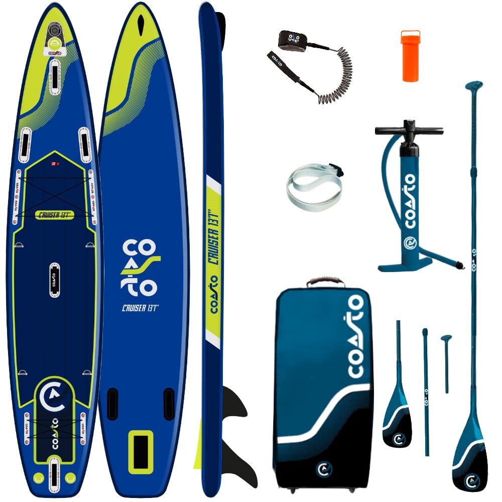 Coasto Cruiser 13.1 SUP Board Stand Up Paddle Surf-Board Race Touring ISUP SUP 398 x 78 cm