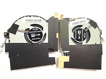 New Laptop CPU and GPU Cooling Fan Replacement for Dell Alienware M15 R1 AWM17-7219SLV-PUS OPDMMO DC5V 0.5A Fan 2019