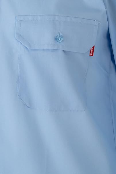 Velilla 520 Shirt met lange mouwen, blauw, maat L