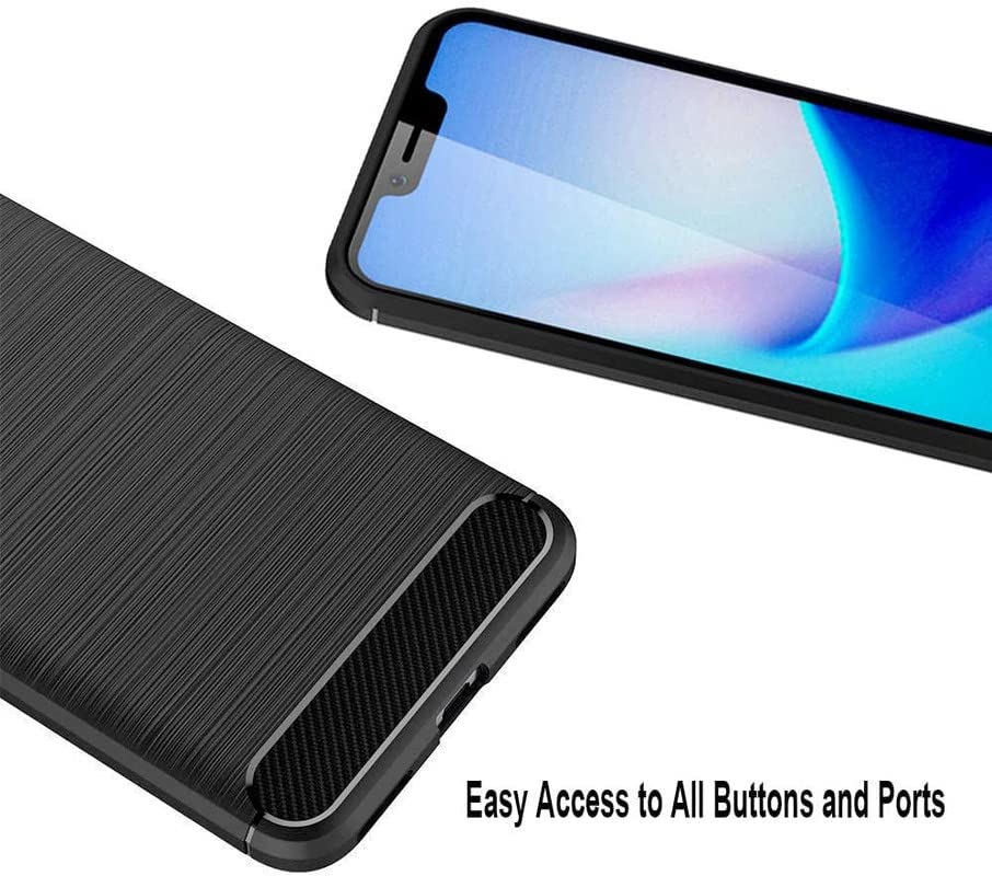 Image of Basic Case for Honor Play (Carbon Fibre Black)