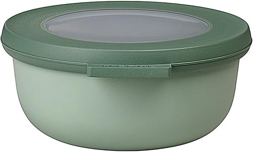Miniatura 6 de Mepal Cirqula - Recipiente para almacenar y servir alimentos con tapas transparentes, perfecto para preparación de alimentos, apto para microondas y