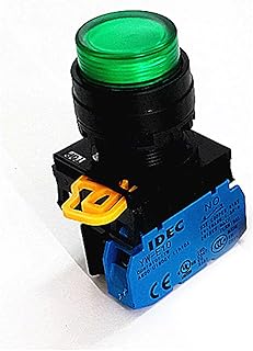 Carus Tool IDEC YW1L-M2E10Q4G Green Illuminated Button New 1PCS