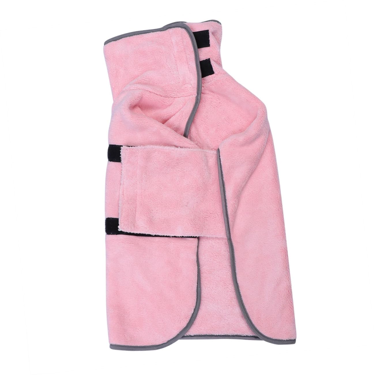 FRCOLOR 3 Pièces Peignoir pour Chien Peignoirs pour Chiens Robe De Serviette De Chien Serviette en Microfibre Pyjama pour Animaux De Compagnie Bain De Chien Super Absorbant Rose Provisions