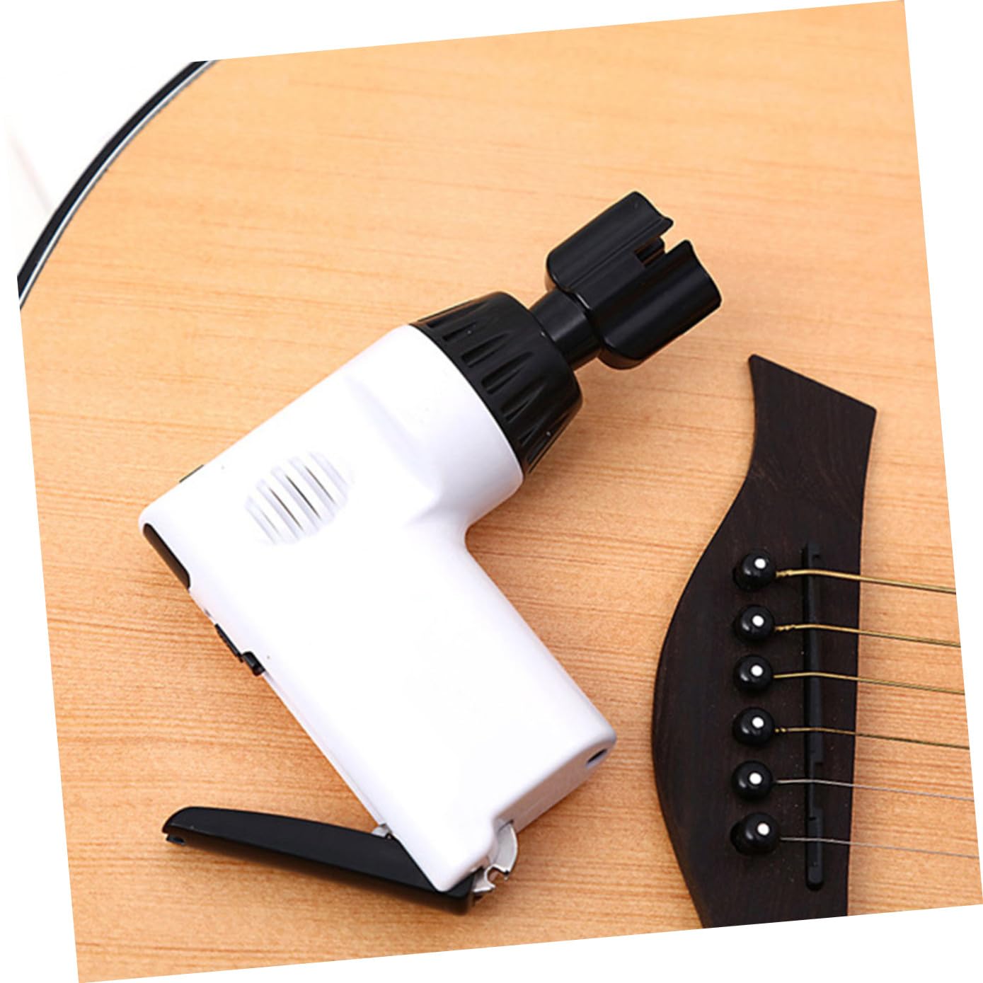 TOYANDONA Enrollador Eléctrico De Cuerdas Para Guitarra y Ukelele Herramienta Práctica Para Cambiar Cuerdas Accesorio Multifuncional Para Músicos