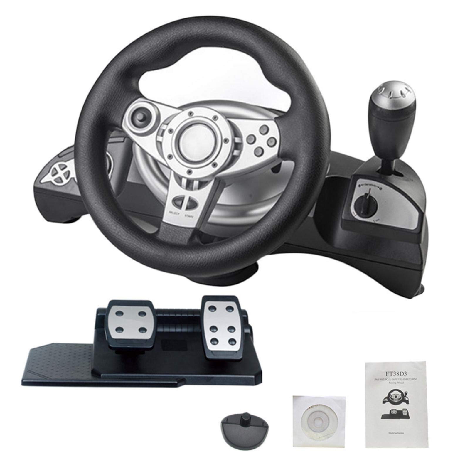 Buy Lamptti Driving Force Racing Wheel & Pedals Plus Gear Bundle PC