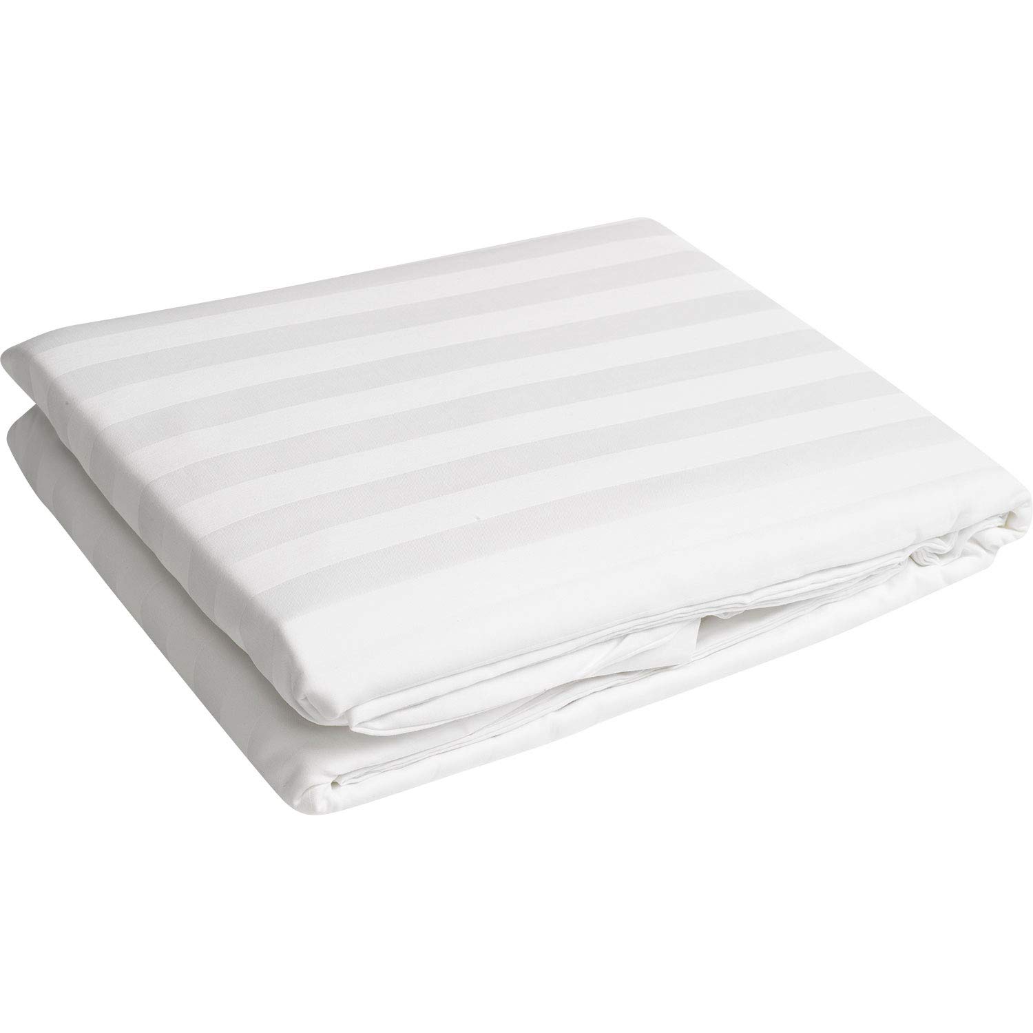 Drap-housse rayé super king size en coton égyptien pour des nuits douces à la maison