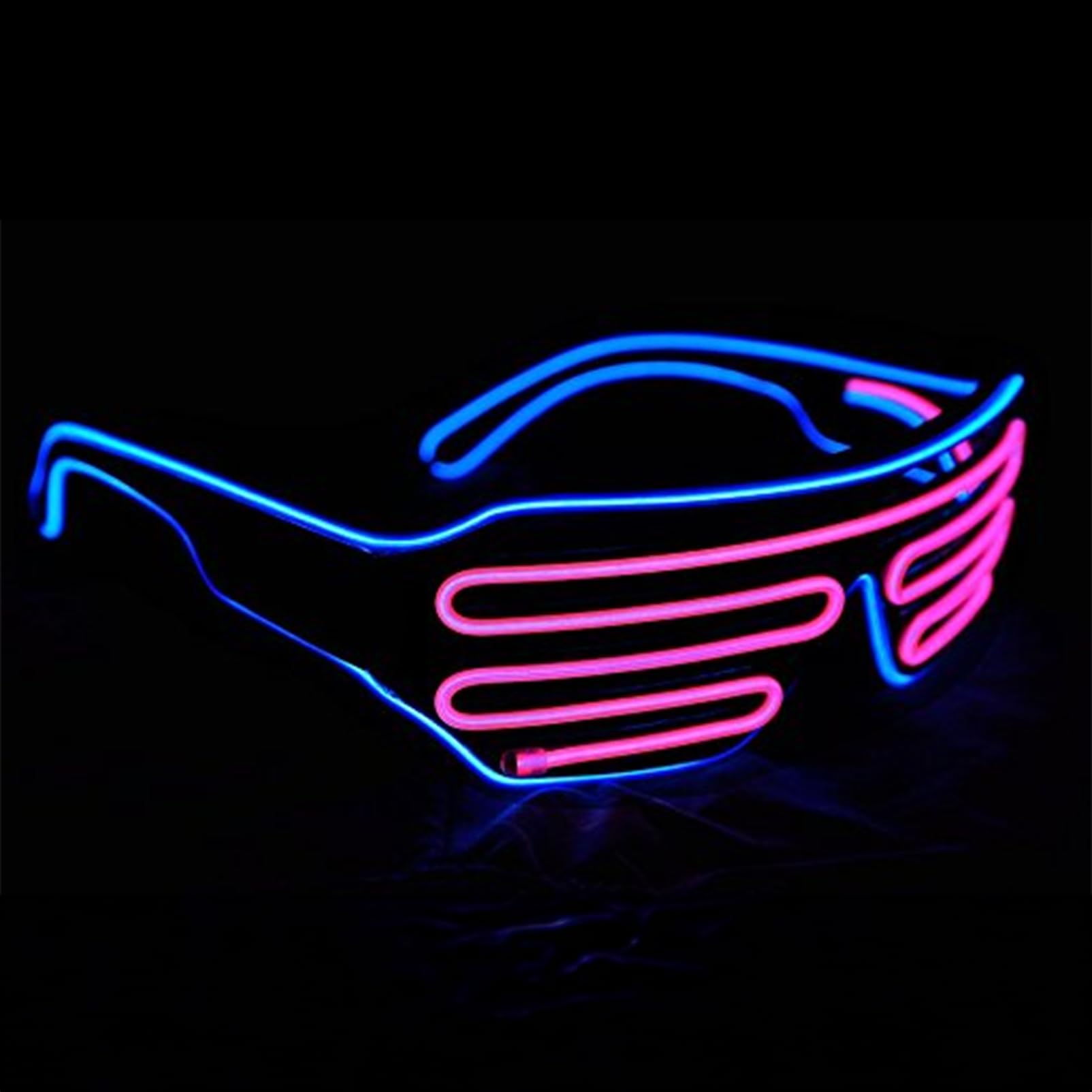 Sweetone Lunettes LED, Lunette Lumineuse 12 Pièces Lunettes de Fête