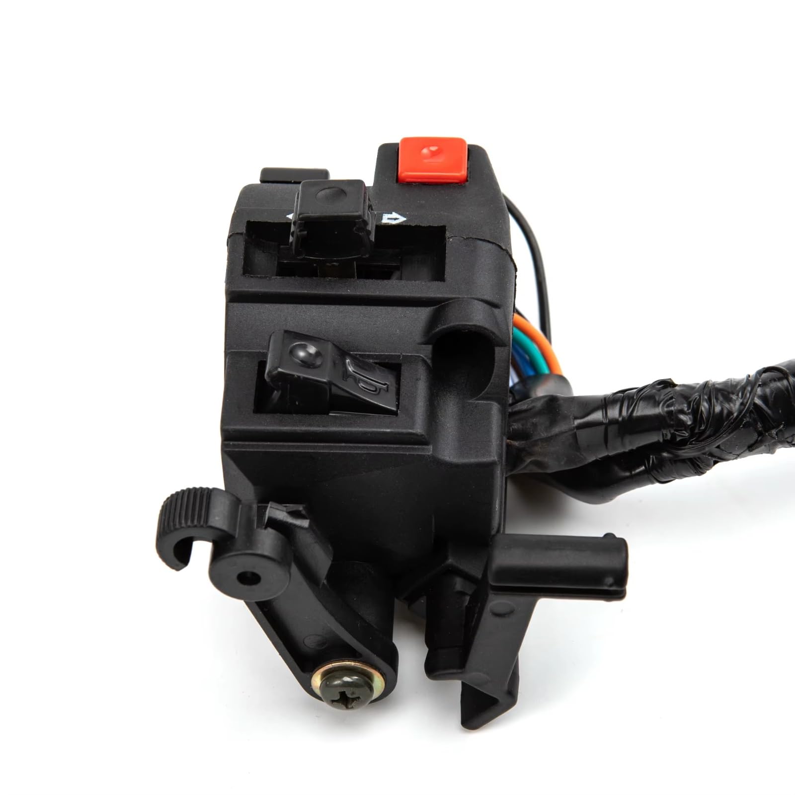 Interruptor para Moto Manillar Eléctrico De 22mm Compatible con Wave110 Multifunción Izquierdo Intermitente Claxon Arranque Estrangulador Choke