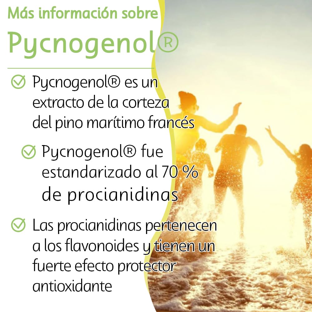 Healthy Origins, Pycnogenol, 100mg, Extracto de Corteza de Pino con Procianidinas, 120 Cápsulas veganas, Testado en Laboratorio, Sin Soja, Sin Gluten, Vegetariano, No GMO