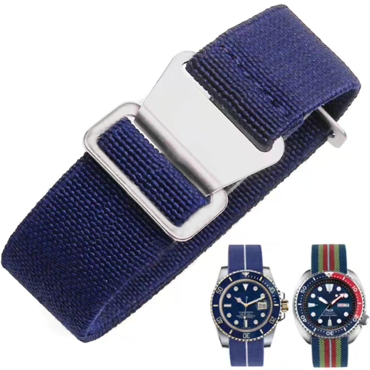 Danxancyfrench Troops Paratrooper Watchband Military Elastic Nylon