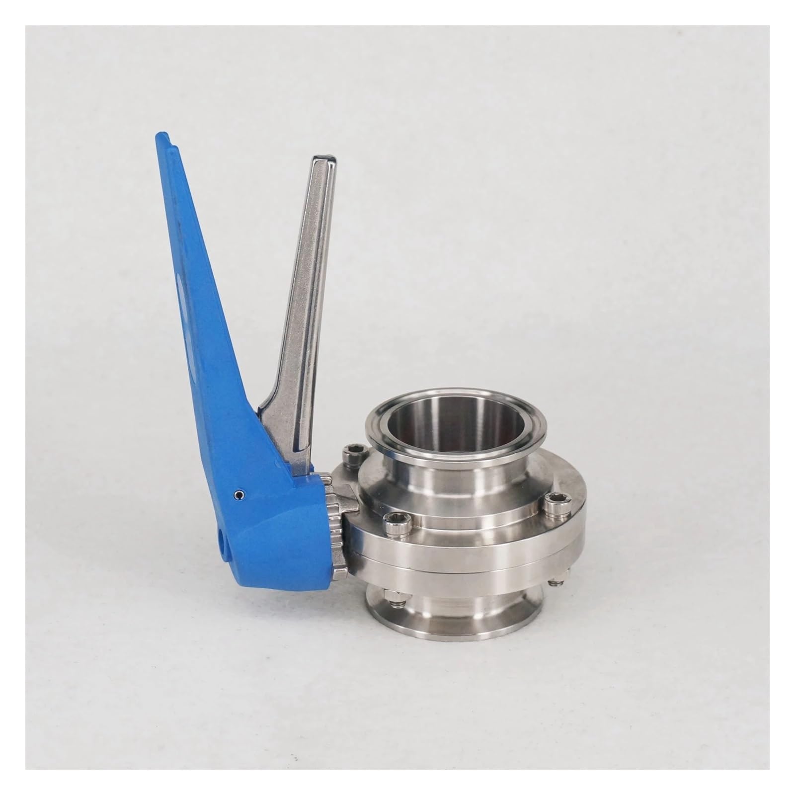 Czmdkexm One Color Fit 51Mm Pipe Od 2" Tri Clamp Valve Flow Control Squeeze Trigger Sus 304 Stainless Steel
