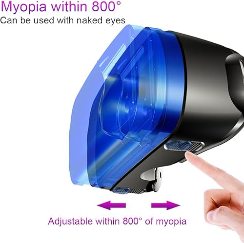 Miniatura 3 de Auriculares de realidad virtual con control de realidad virtual para películas 3D, videojuegos para iPhone 13 Pro Max13 Pro131211, para Samsung